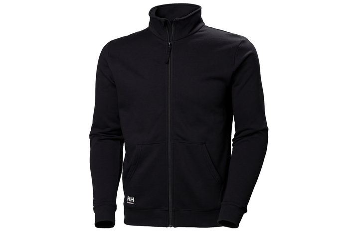 Helly Hansen 79326 Classic Zip Sweatshirt 558 (zwart) S t/m XXXL