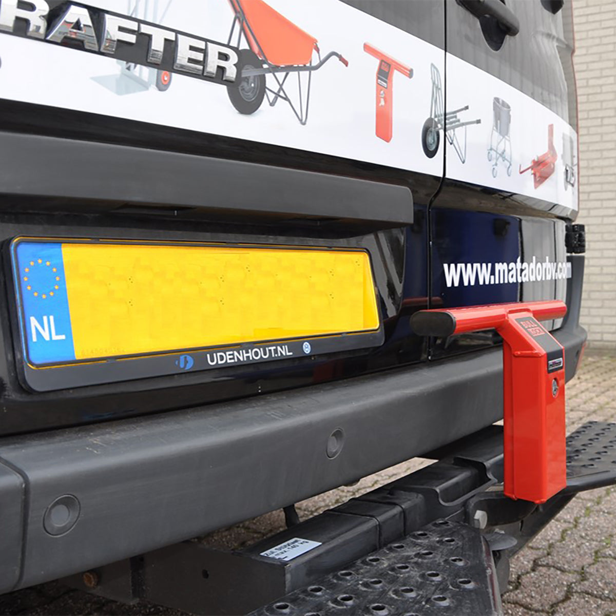 M-Bull-Lock Diefstalbeveiliging achter