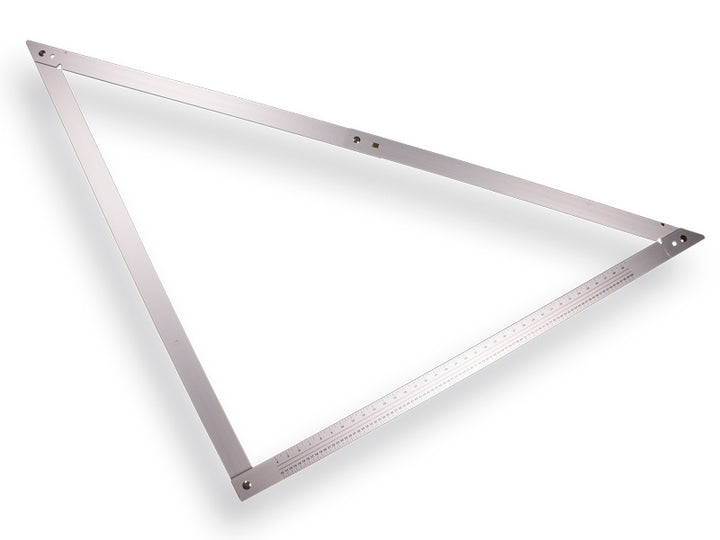 LABORA opvouwbare aluminium vouwhaak, afmeting 120x120 cm