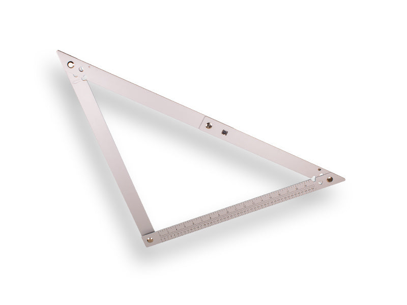 LABORA opvouwbare aluminium vouwhaak, afmeting 60 x 60 cm