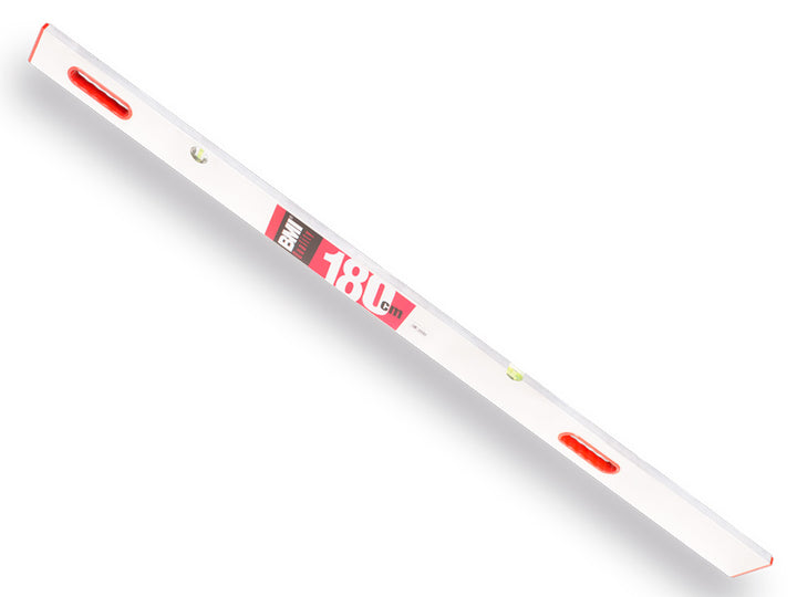 BMI Afreilat - Strijklat 180cm met 2 libellen en 2 handgrepen