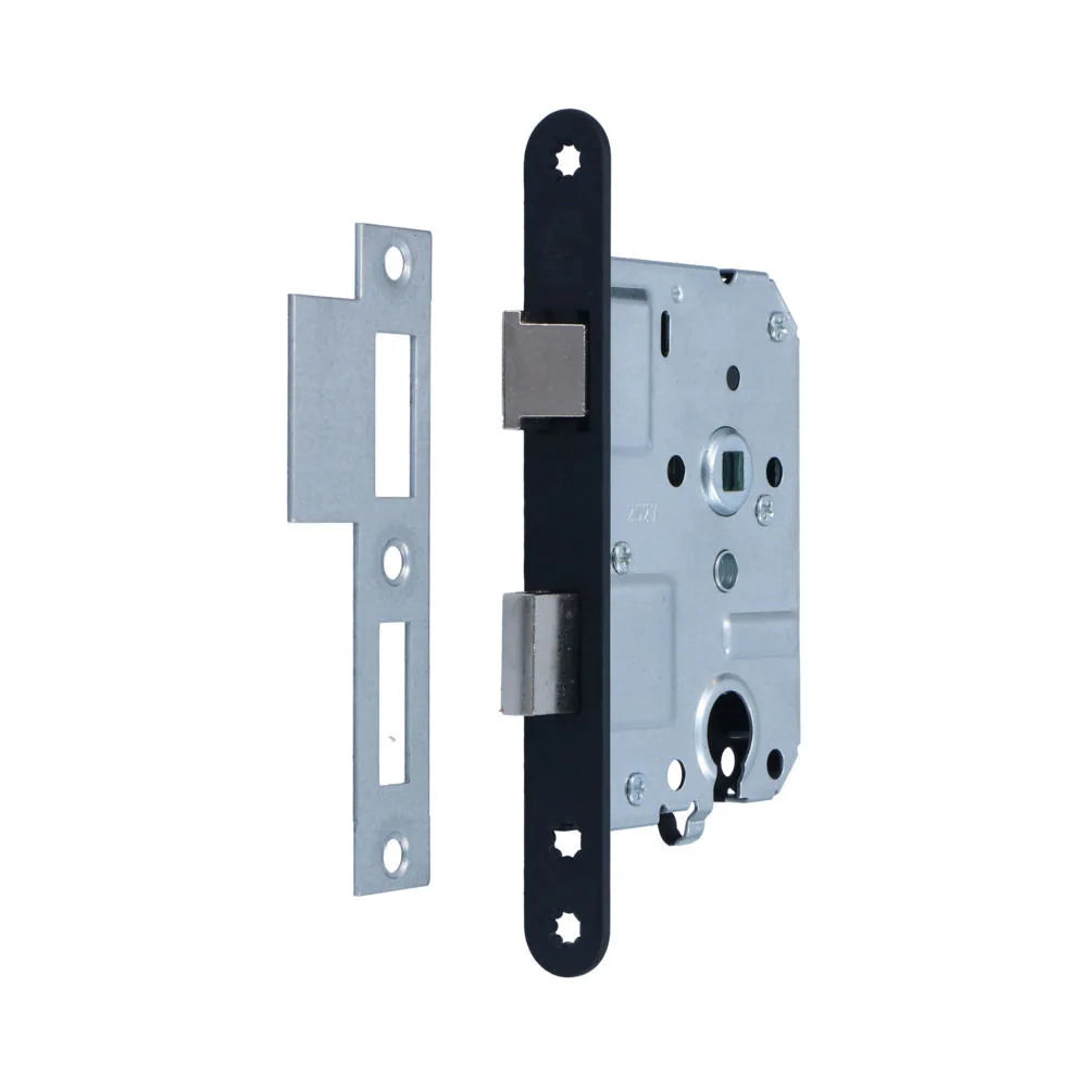 S2 binnendeur dag/nachtslot PC BSW zwart afgerond