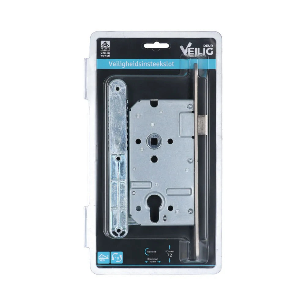 Veilig Veiligheidsinsteekslot dag/nacht PC72 SKG** afgerond