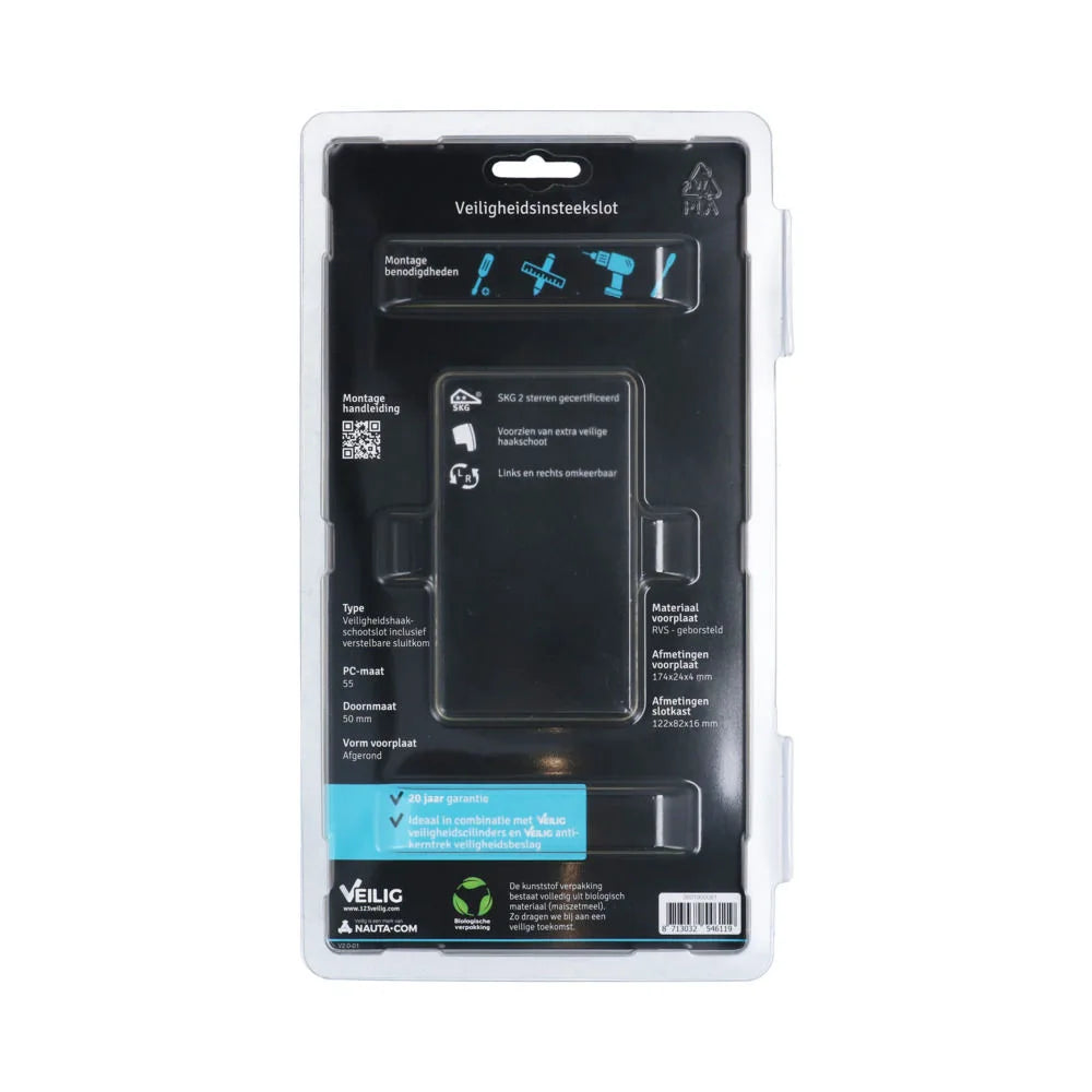 Veilig Veiligheidshaakschootslot VSW 12 SKG** afgerond