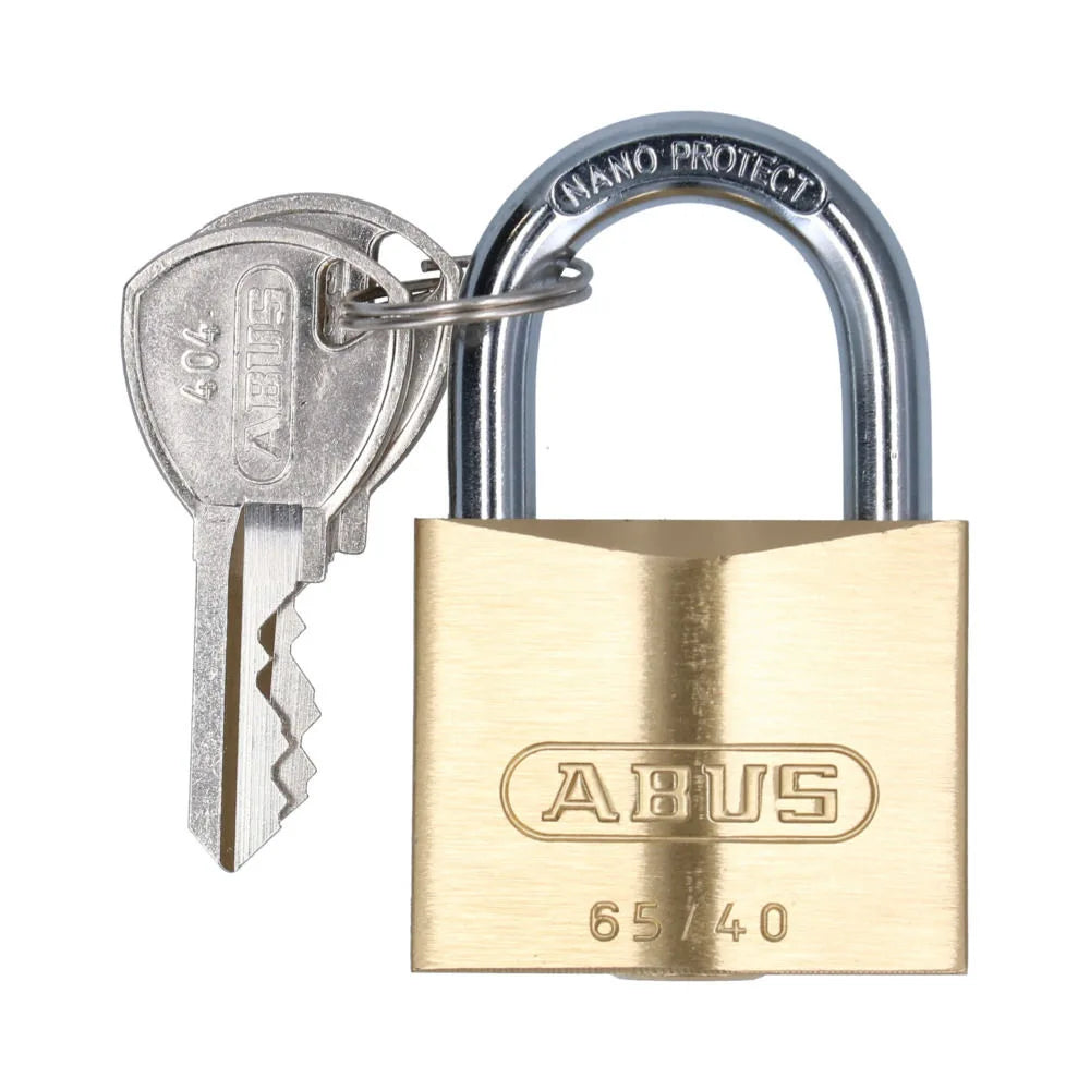 Abus hangslot 65/40 (2 stuks)
