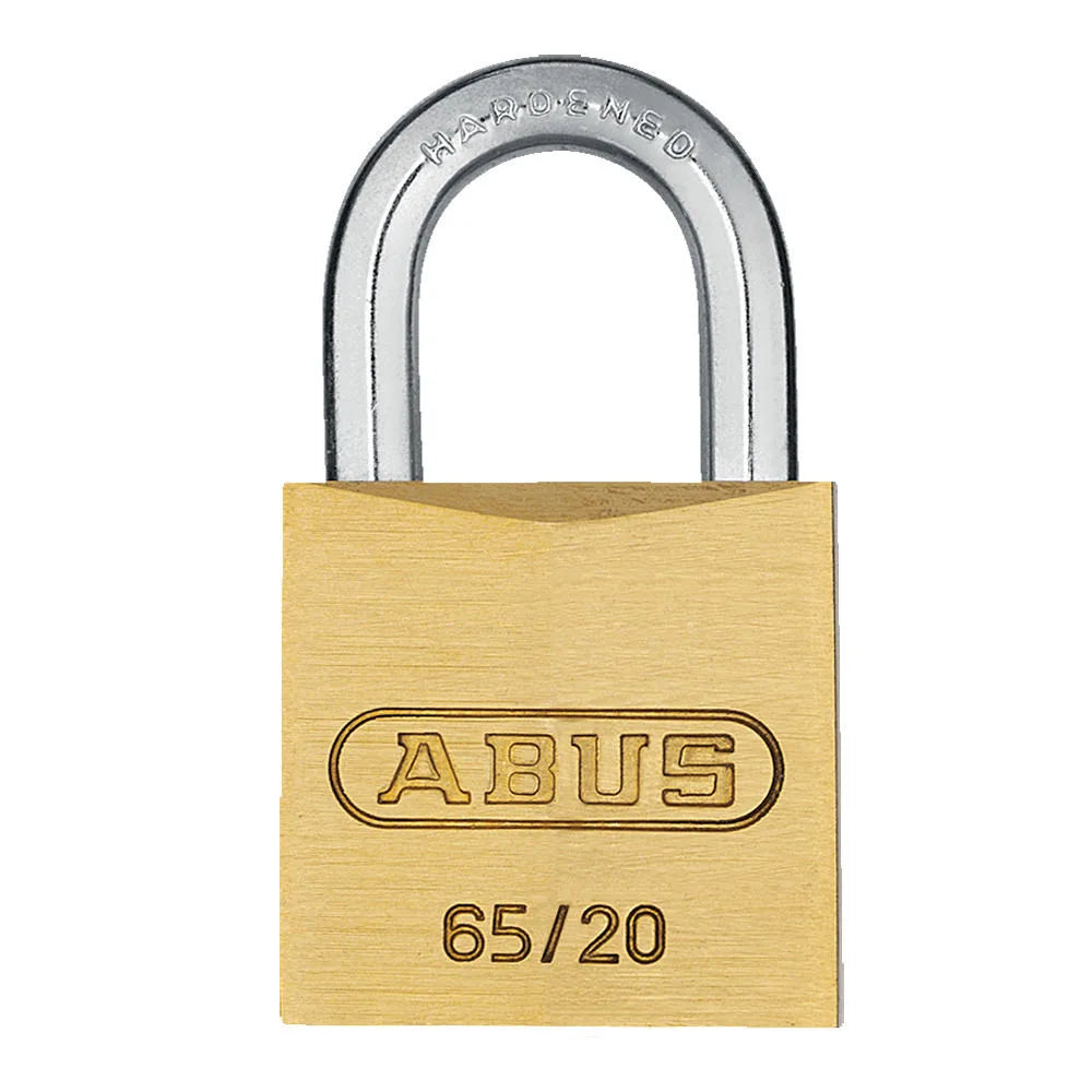 Abus hangslot 65/20 (2 stuks)