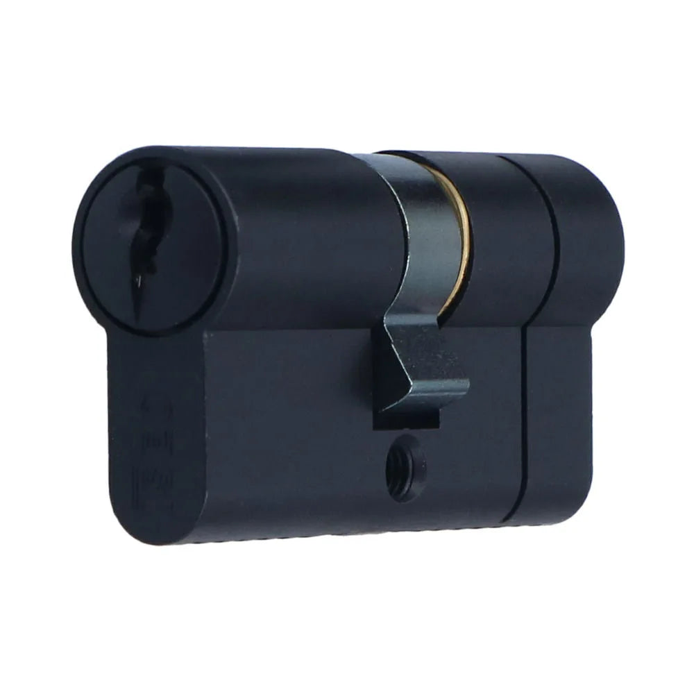 Veilig veiligheidsprofielcilinder S7 Expert SKG*** zwart 30/30mm (2 stuks)