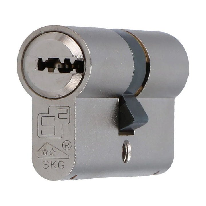 S2 veiligheidsprofielcilinder set gelijksluitend F6 SKG** 30/30mm (4 stuks)