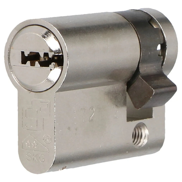 S2 veiligheidsprofielcilinder F6 SKG** enkel 30/10mm