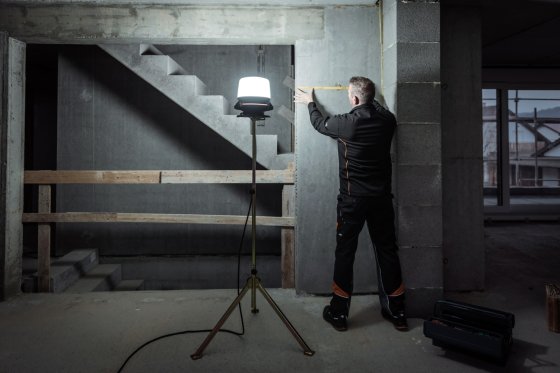 Mobiele 360° LED-straler ORUM 5050 M, IP54, 5800lm, 47W, 5m H07RN-F 3G1,5