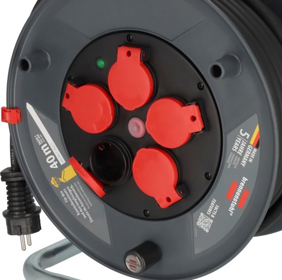 Professionele kabelhaspel 5-voudig 320 KU 4200 IP44, 40m H07RN-F 3G2,5