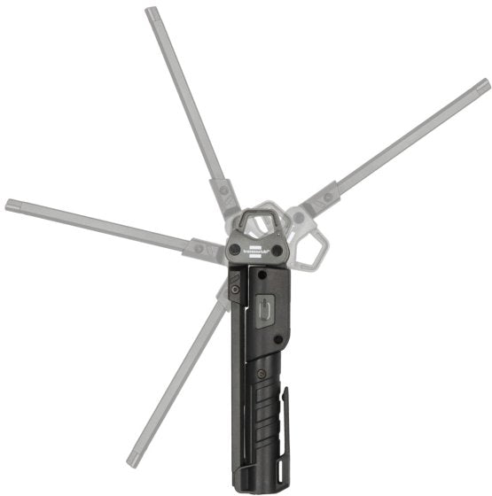 Accu LED Handlamp HL 400 AC 400lm 200lm 120lm, USB C