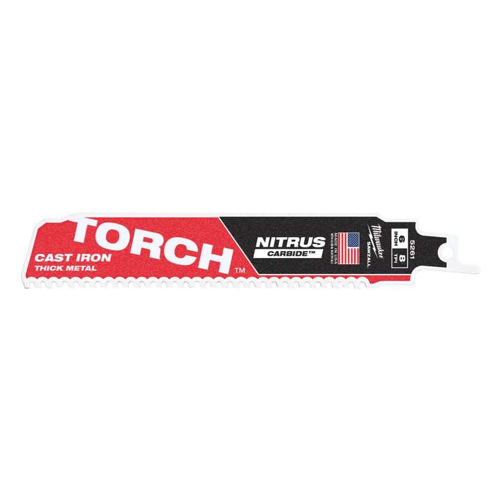 Reciprozaagblad Sawzall metaal TCT TORCH NITRUS 150 mm 7-Tpi