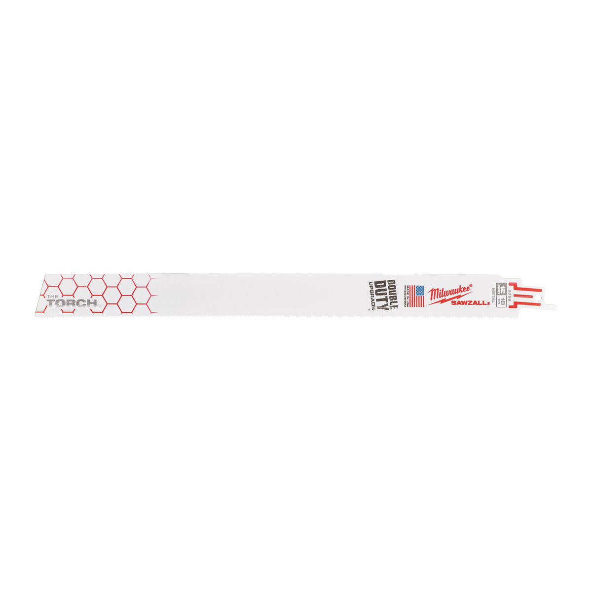 Reciprozaagblad Sawzall metaal Heavy Duty TORCH 300 mm 18-Tpi (25 stuks) Afgeprijsd vanwege incompleet product! geen 25 stuks maar 15.