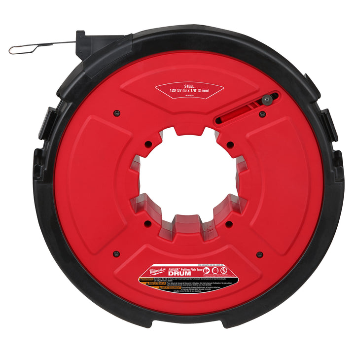 Trekveer trommel, 1/8" staal 36 m tbv M18 FPFT