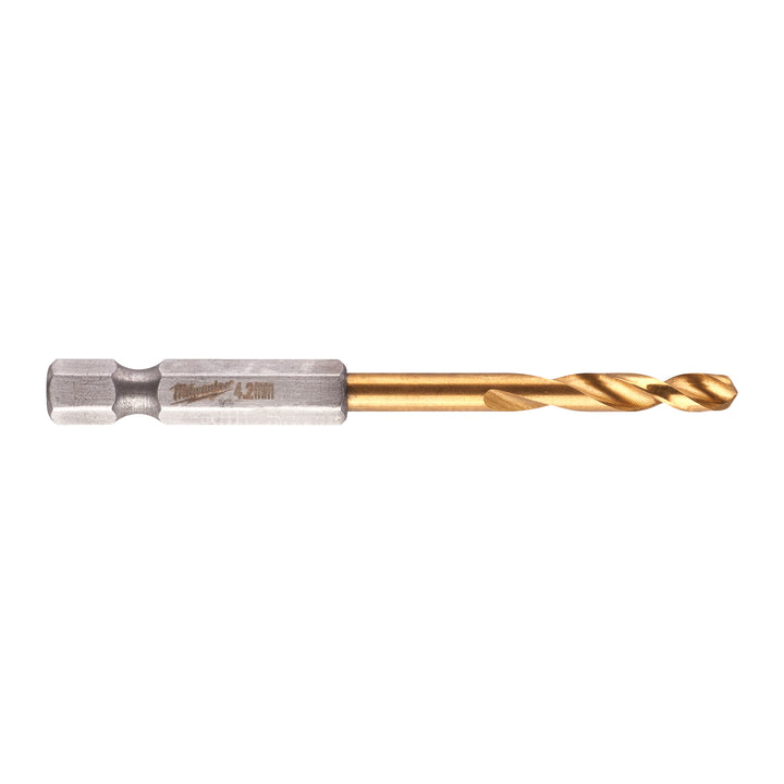 Metaalboor HSS-G Ti. SHOCKWAVE 4,2 mm