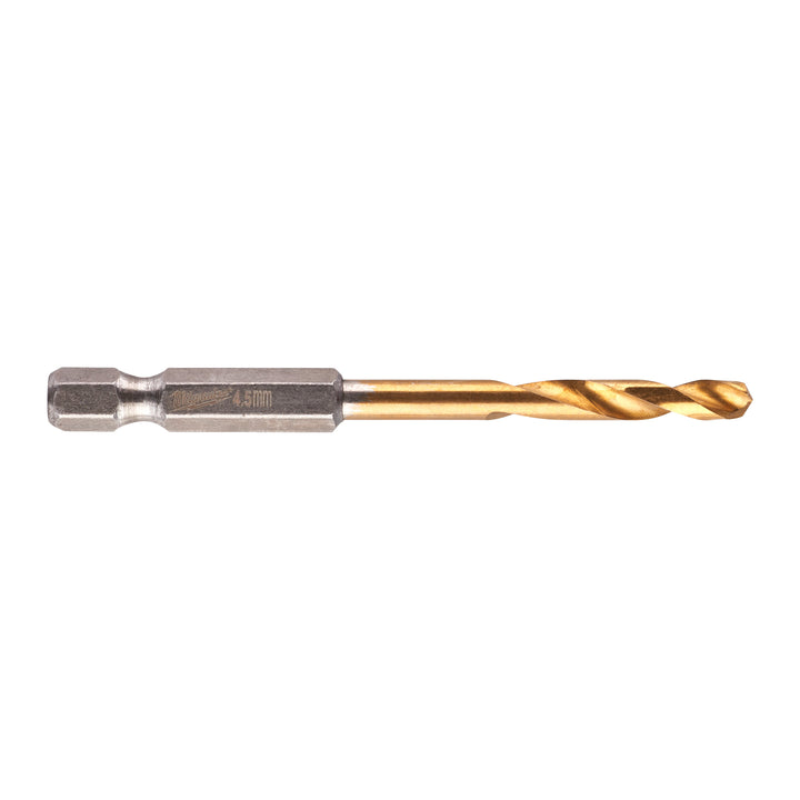 Metaalboor HSS-G Ti. SHOCKWAVE 4,5 mm