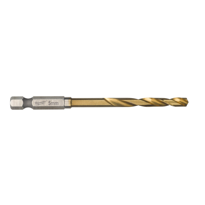 Metaalboor HSS-G Ti. SHOCKWAVE 5,0 mm