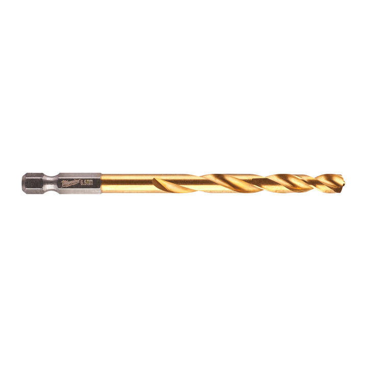 Metaalboor HSS-G Ti. SHOCKWAVE 6,5 mm