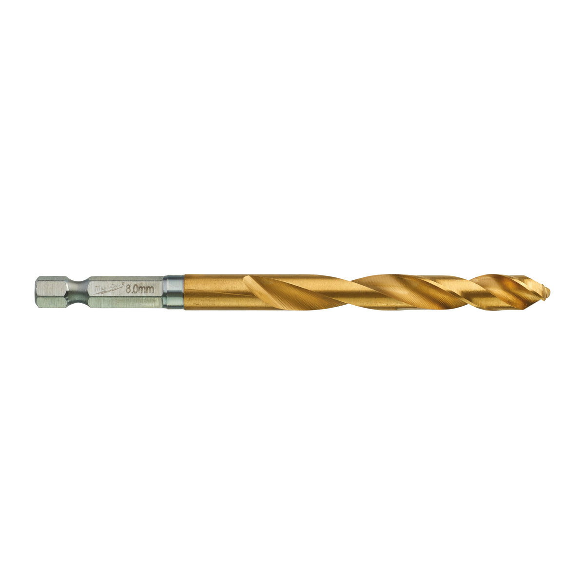 Metaalboor HSS-G Ti. SHOCKWAVE 8,0 mm