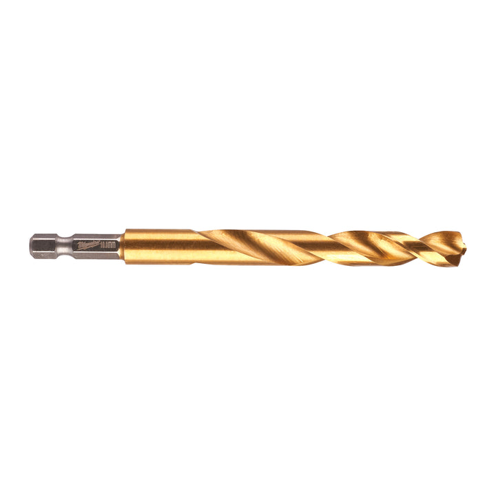Metaalboor HSS-G Ti. SHOCKWAVE 10 mm
