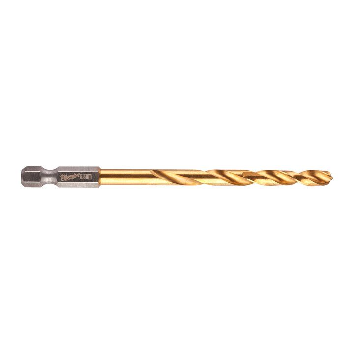 Metaalboor HSS-G Ti. SHOCKWAVE 5,5 mm