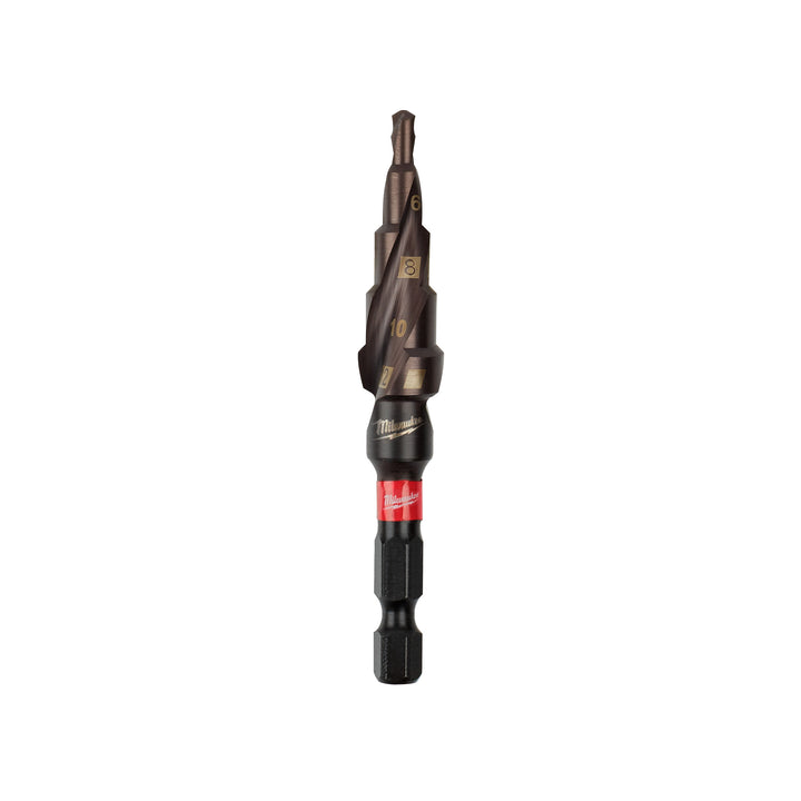 SHOCKWAVE Stappenboor 4 - 12 mm stappen 2 mm