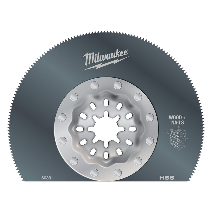 Multitool Starlock segmentblad multimateriaal 85 x 20 mm