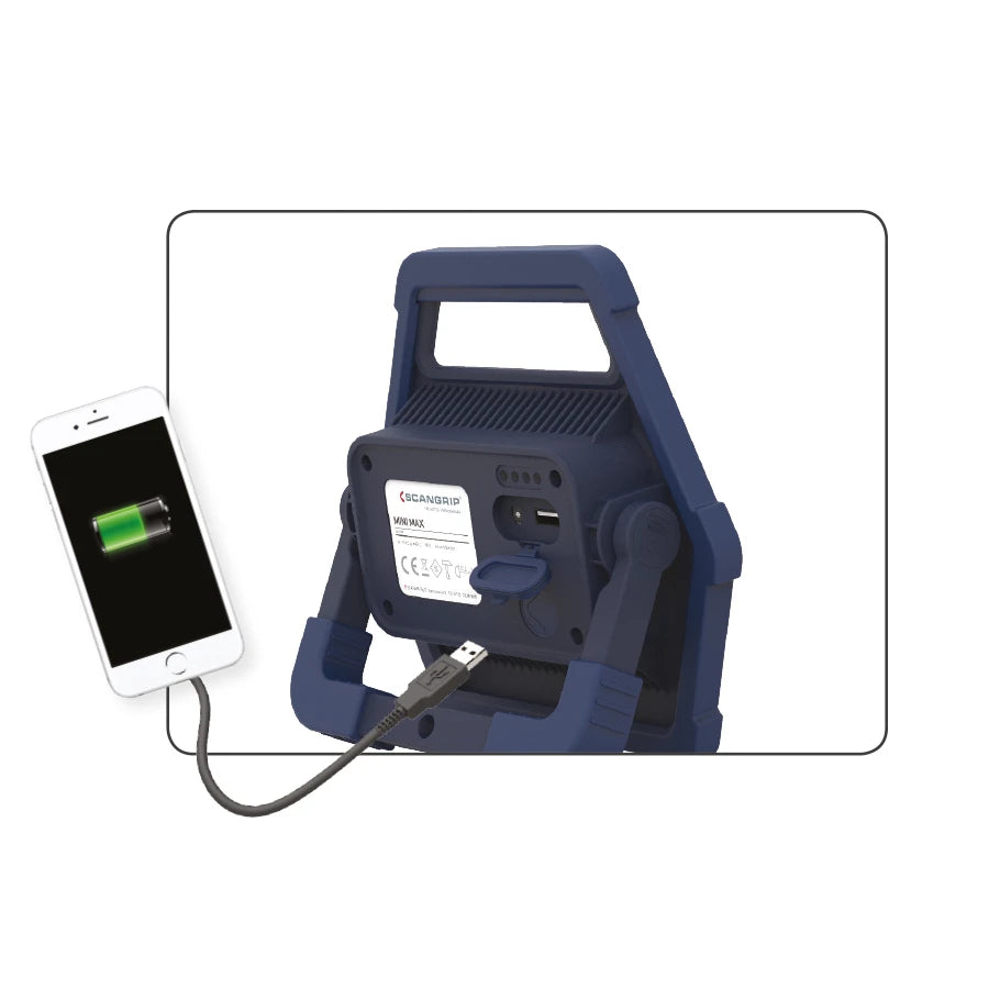 SCANGRIP MINI MAX LED Werklamp 900 Lumen | Hofmans