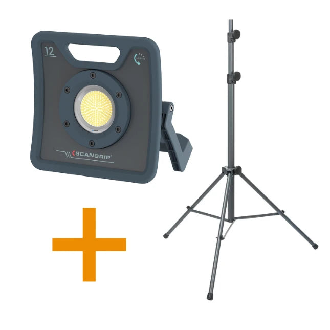 SCANGRIP NOVA 12 LED Bouwlamp Set 12000 Lumen | Hofmans