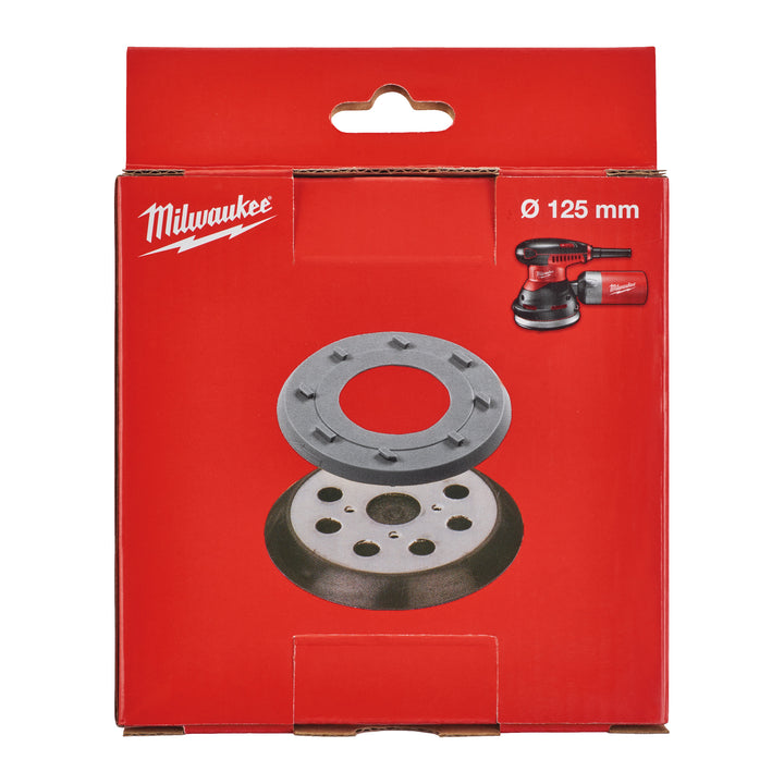Polijstzool 125 mm, voor ROS 125, 8 gaten