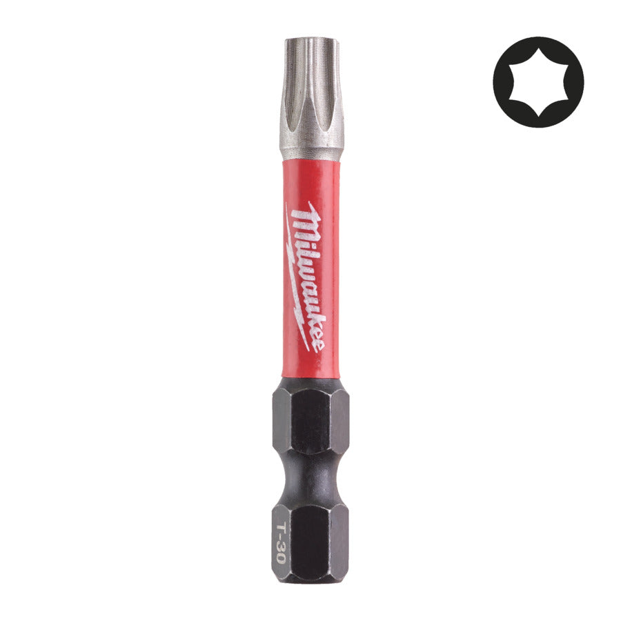 Schroefbit SHOCKWAVE TX30 50mm ( 10 stuks)