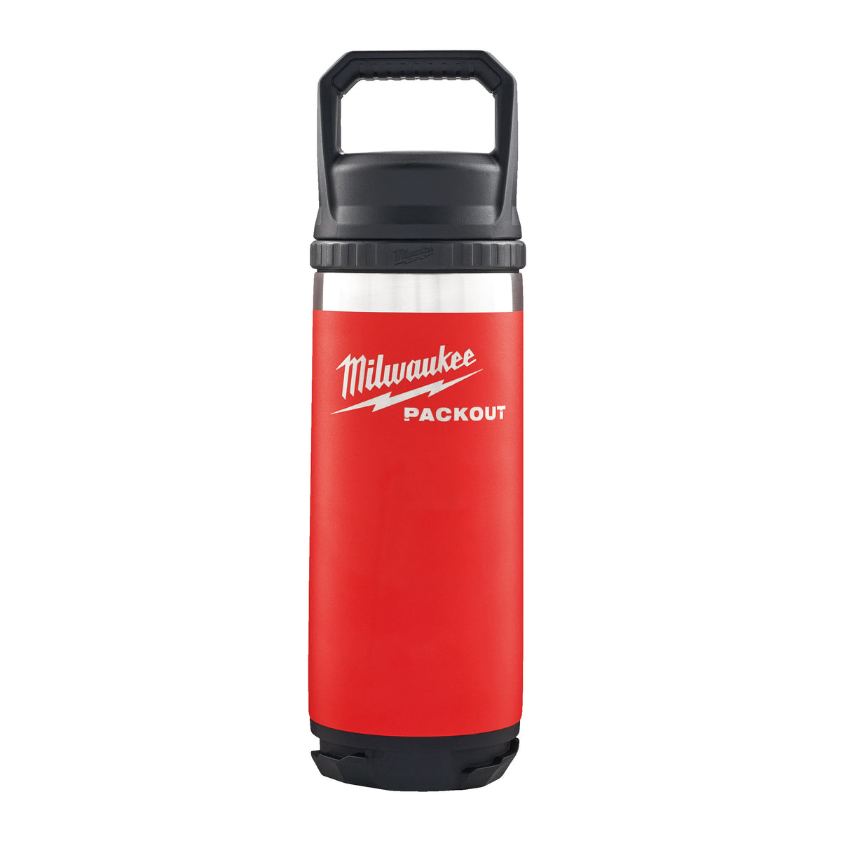 PACKOUT™ 532 ml fles met deksel rood
