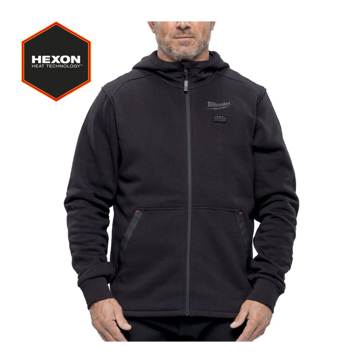 M12 heated hoodie zwart M - 1 stuk