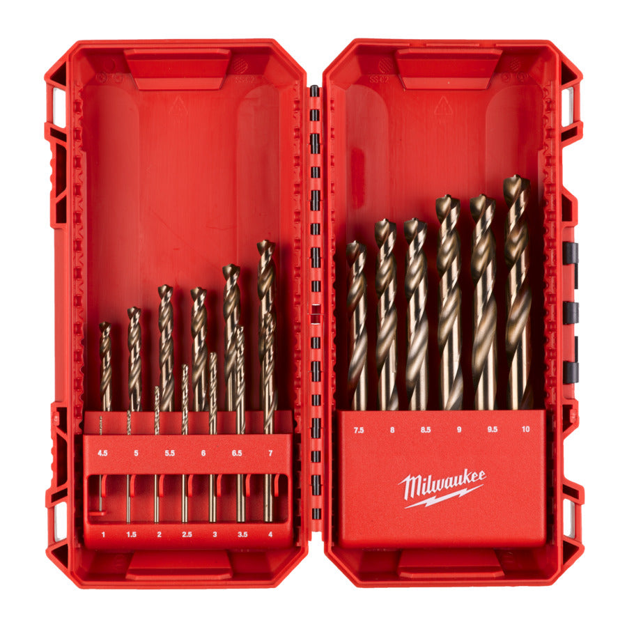 RED COBALT PACKOUT Ready Box Metaalboren 19 delig