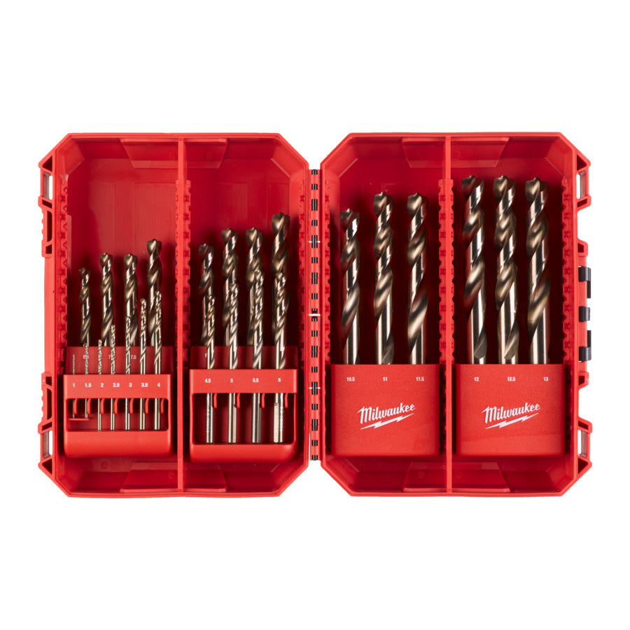 RED COBALT PACKOUT Ready Box Metaalboren 25 delig