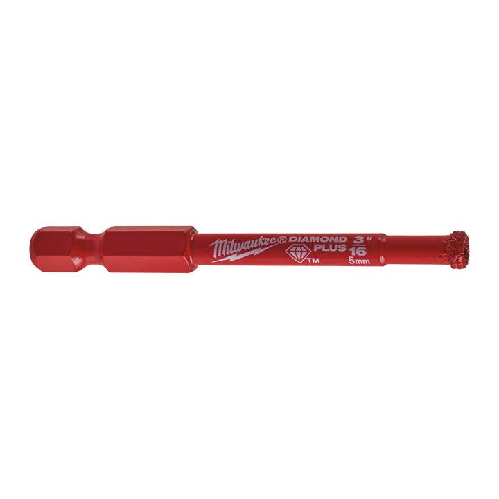 Diamantboor DIAMOND PLUS HEX Nat/Droog 5 mm