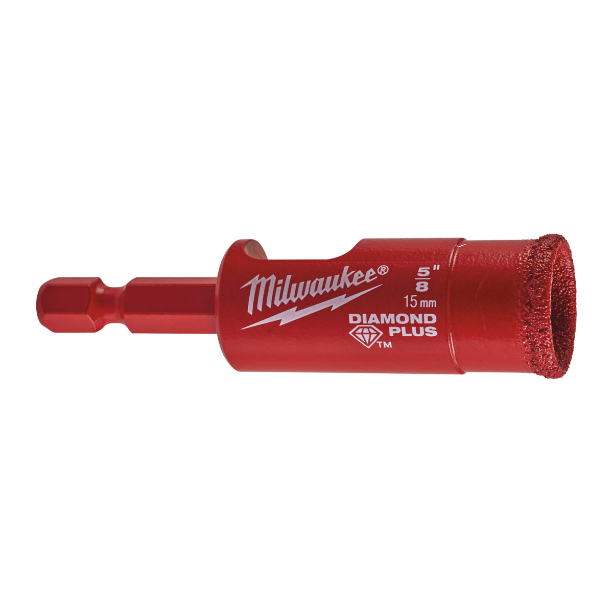 Diamantboor DIAMOND PLUS HEX Nat/Droog 15 mm