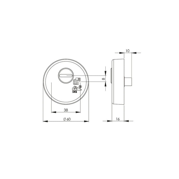 Veilig Veiligheidsrozet SKG***