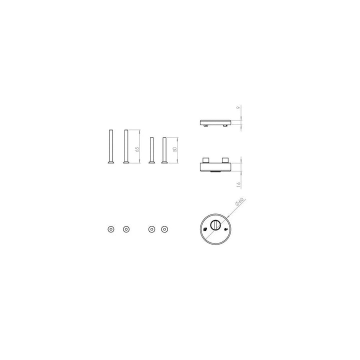 Veilig Veiligheidsrozet SKG*** kerntrekbeVeiliging zwart