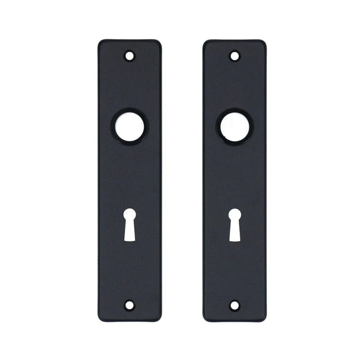 Veilig binnendeurschilden rechthoekig 180/41 zwart