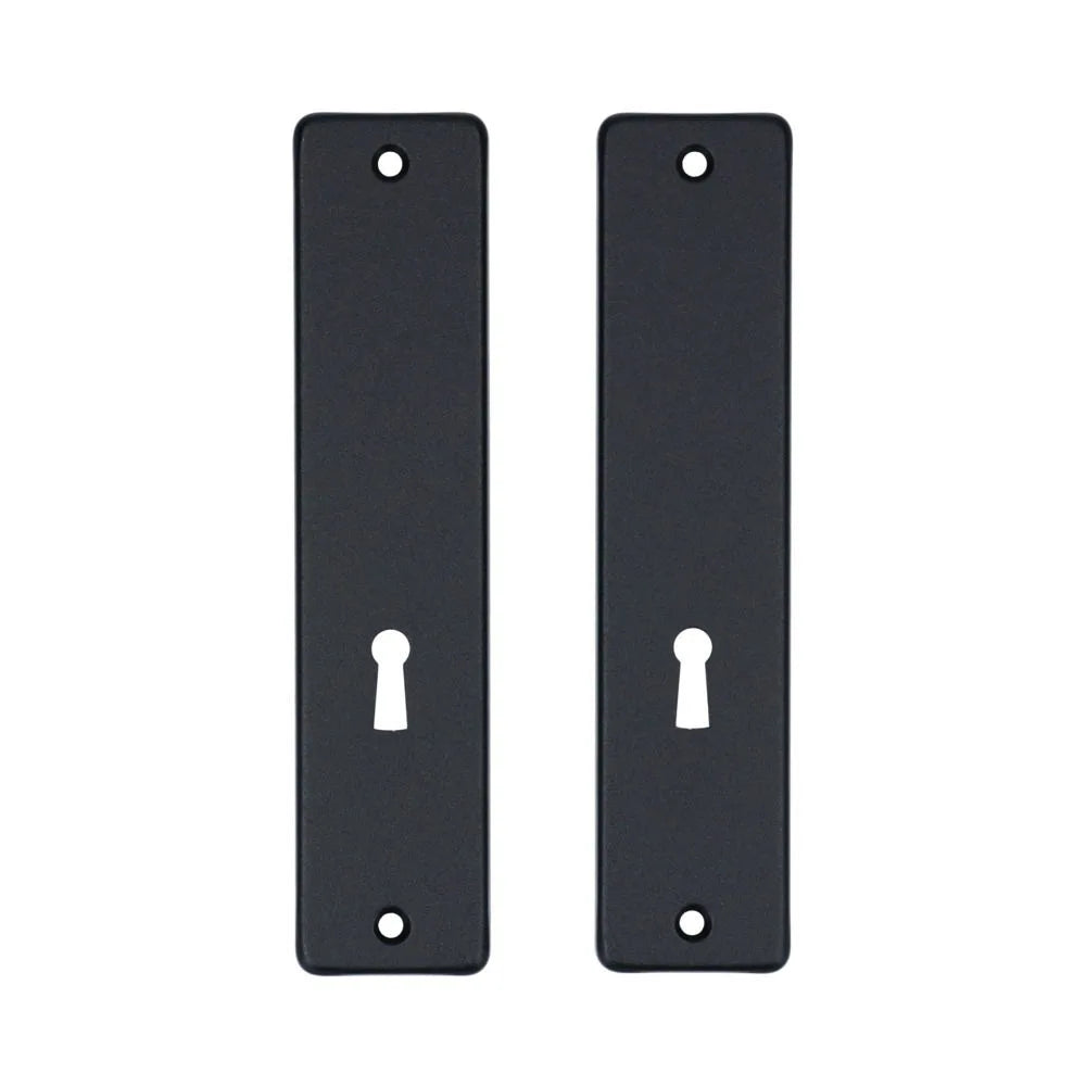 Veilig binnendeurschilden rechthoekig 180/41 zwart