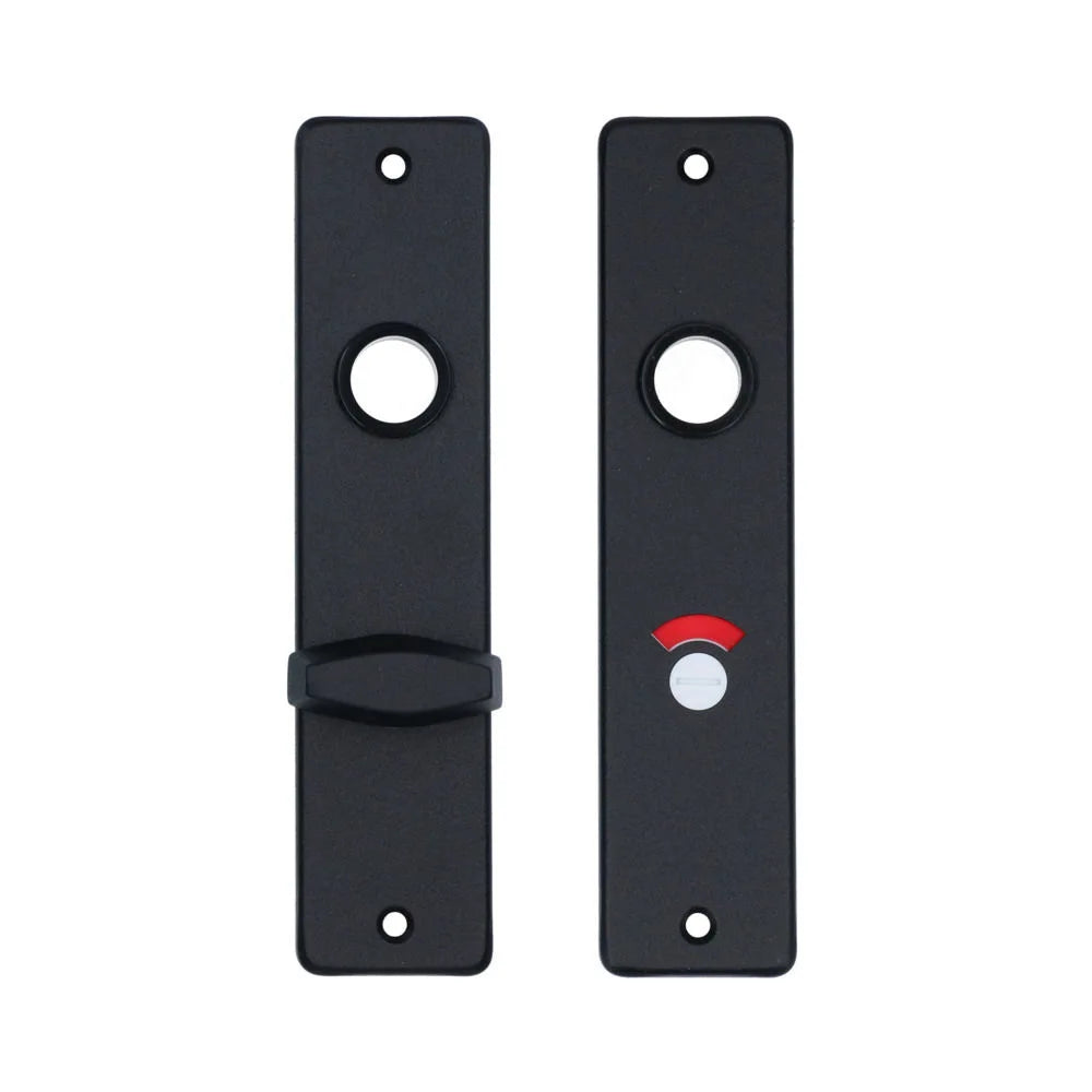 Veilig binnendeurschilden rechthoekig 180/41 zwart vrij/bezet