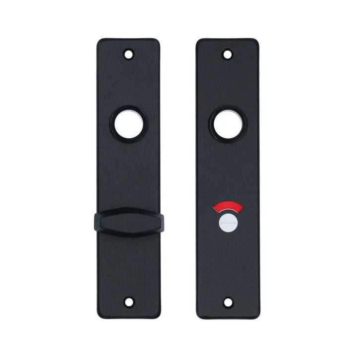 Veilig binnendeurschilden rechthoekig 180/41 zwart vrij/bezet