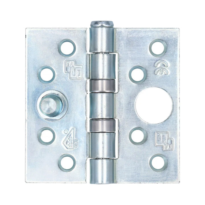 S2 veiligheidskogellagerscharnier 6522 76x76x2.4 silverlook SKG** rechthoekig