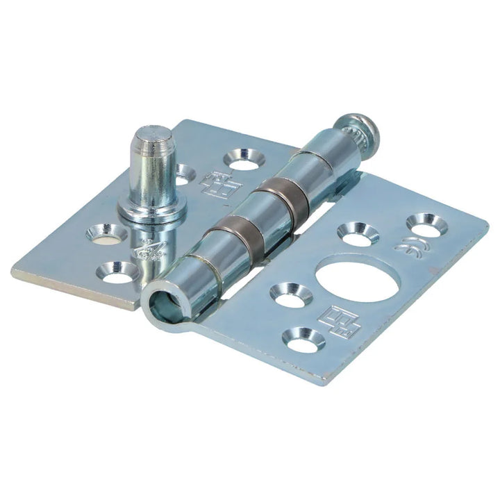 S2 veiligheidskogellagerscharnier 6522 76x76x2.4 silverlook SKG** rechthoekig