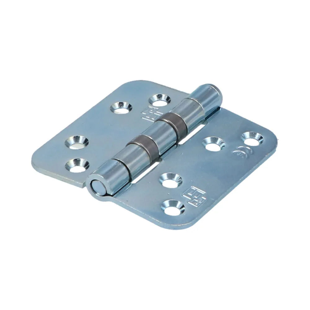 S2 kogellagerscharnier 6522 76x76x2.4 silverlook afgerond