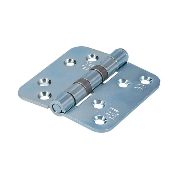 S2 kogellagerscharnier 6522 76x76x2.4 silverlook afgerond