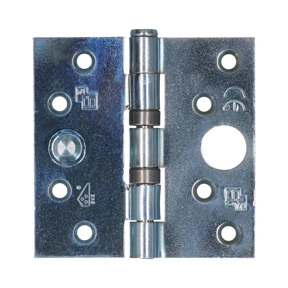 S2 veiligheidskogellagerscharnier 6512 89x89x2.4 silverlook SKG*** rechthoekig