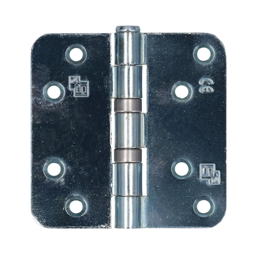 S2 kogellagerscharnier 6512 89x89x2.4 silverlook afgerond